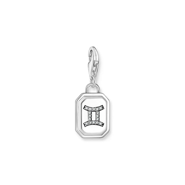 THOMAS SABO Gemini Zodiac Sign Silver Charm Pendant