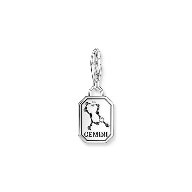 THOMAS SABO Gemini Zodiac Sign Silver Charm Pendant