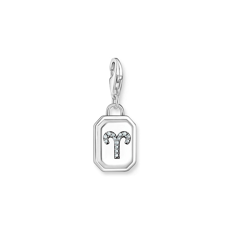 THOMAS SABO Aries Zodiac Sign Silver Charm Pendant