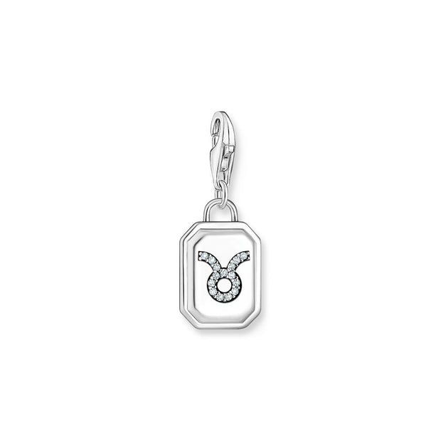 THOMAS SABO Taurus Zodiac Sign Silver Charm Pendant