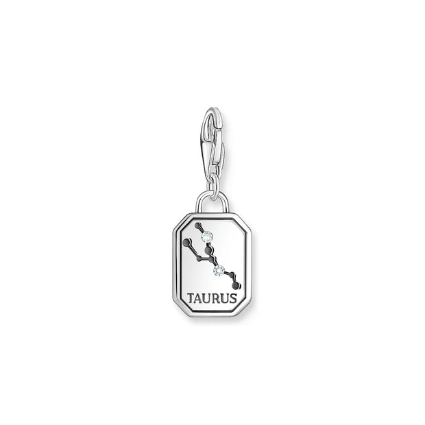 THOMAS SABO Taurus Zodiac Sign Silver Charm Pendant