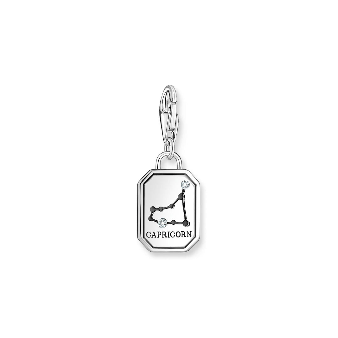 THOMAS SABO Capricorn Zodiac Sign Silver Charm Pendant