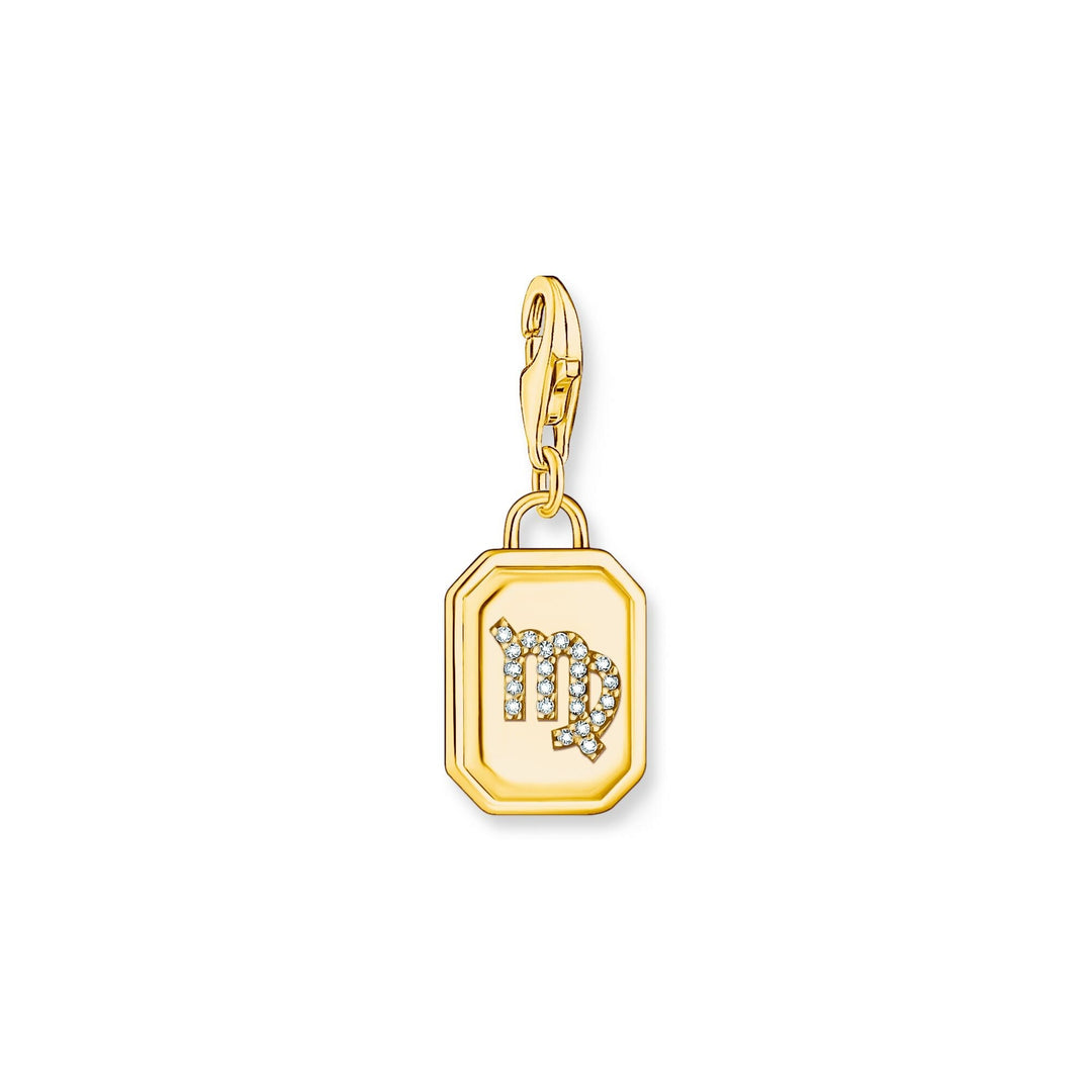THOMAS SABO Virgo Zodiac Sign Gold Charm Pendant