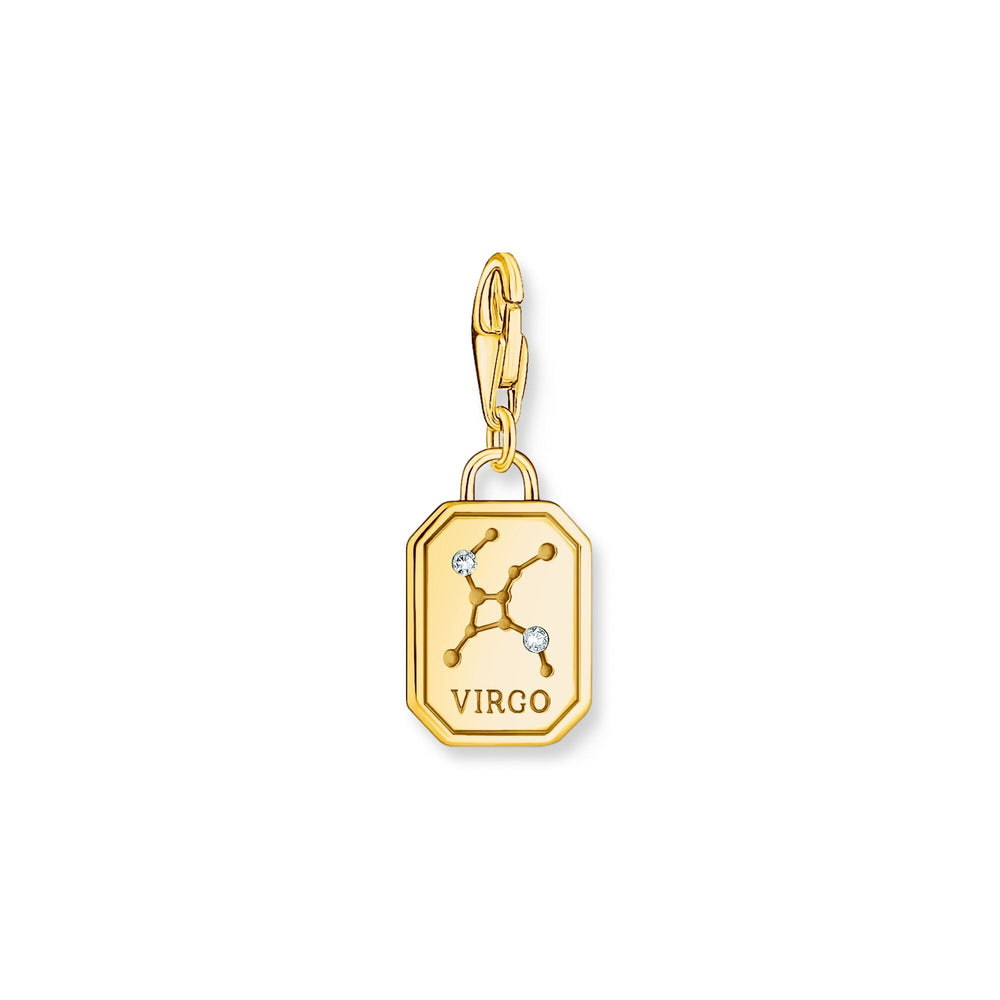 THOMAS SABO Virgo Zodiac Sign Gold Charm Pendant