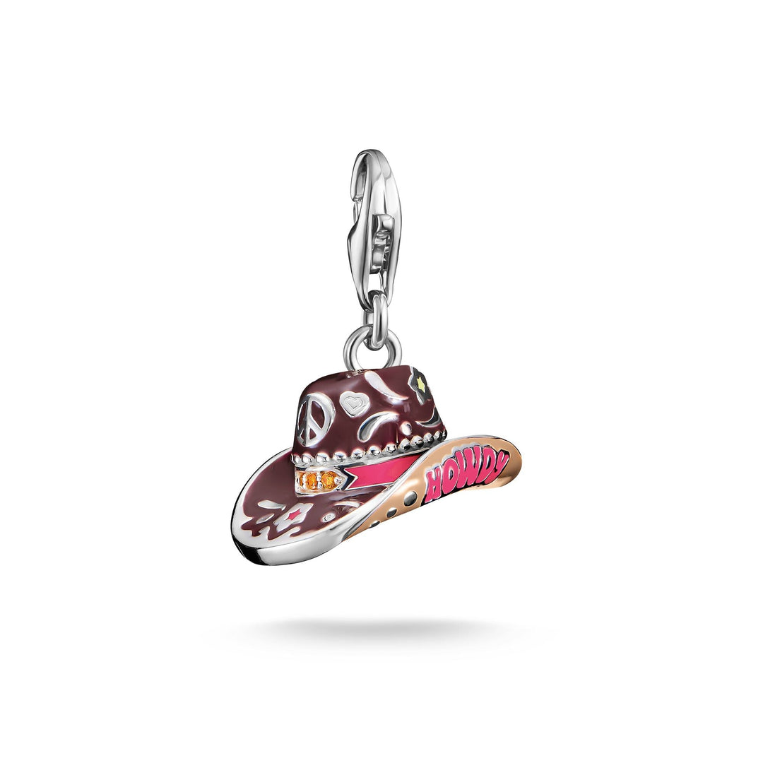 Charm pendant cowboy hat | The Jewellery Boutique Australia
