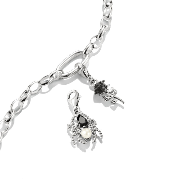 THOMAS SABO Spider Pearl Charm Pendant 