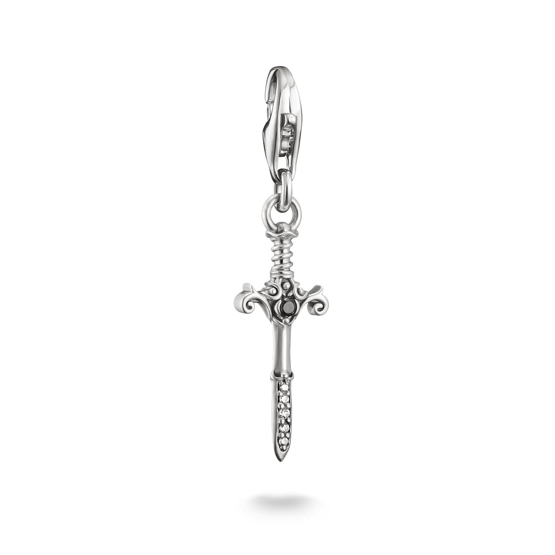 THOMAS SABO Charm Pendant Sword Zirconia True Romance Original