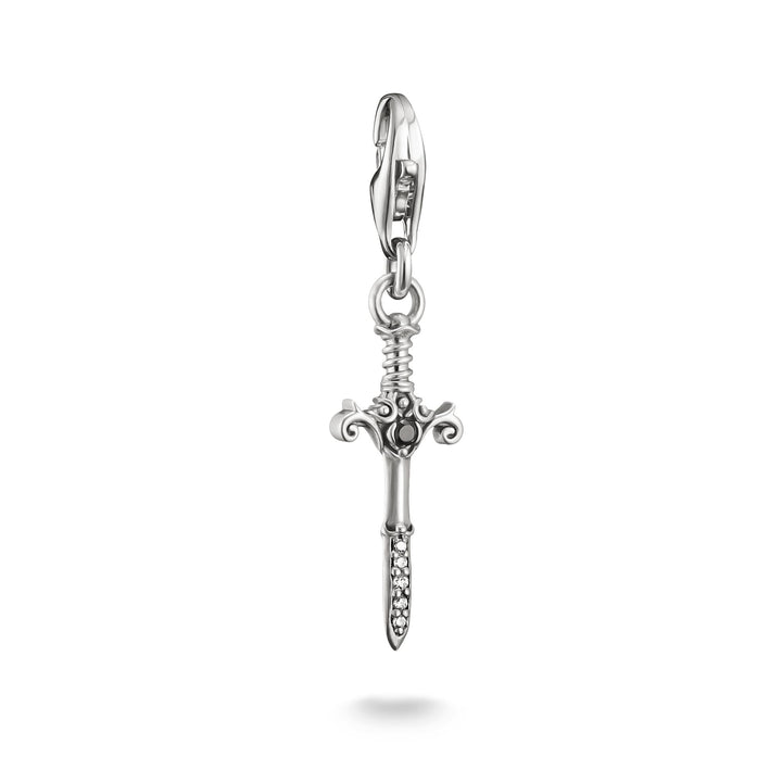 THOMAS SABO Charm Pendant Sword Zirconia True Romance Original