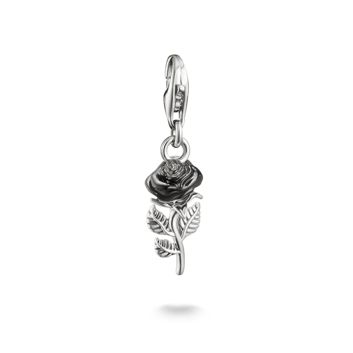 THOMAS SABO Charm Pendant Rose Enamel True Romance Original