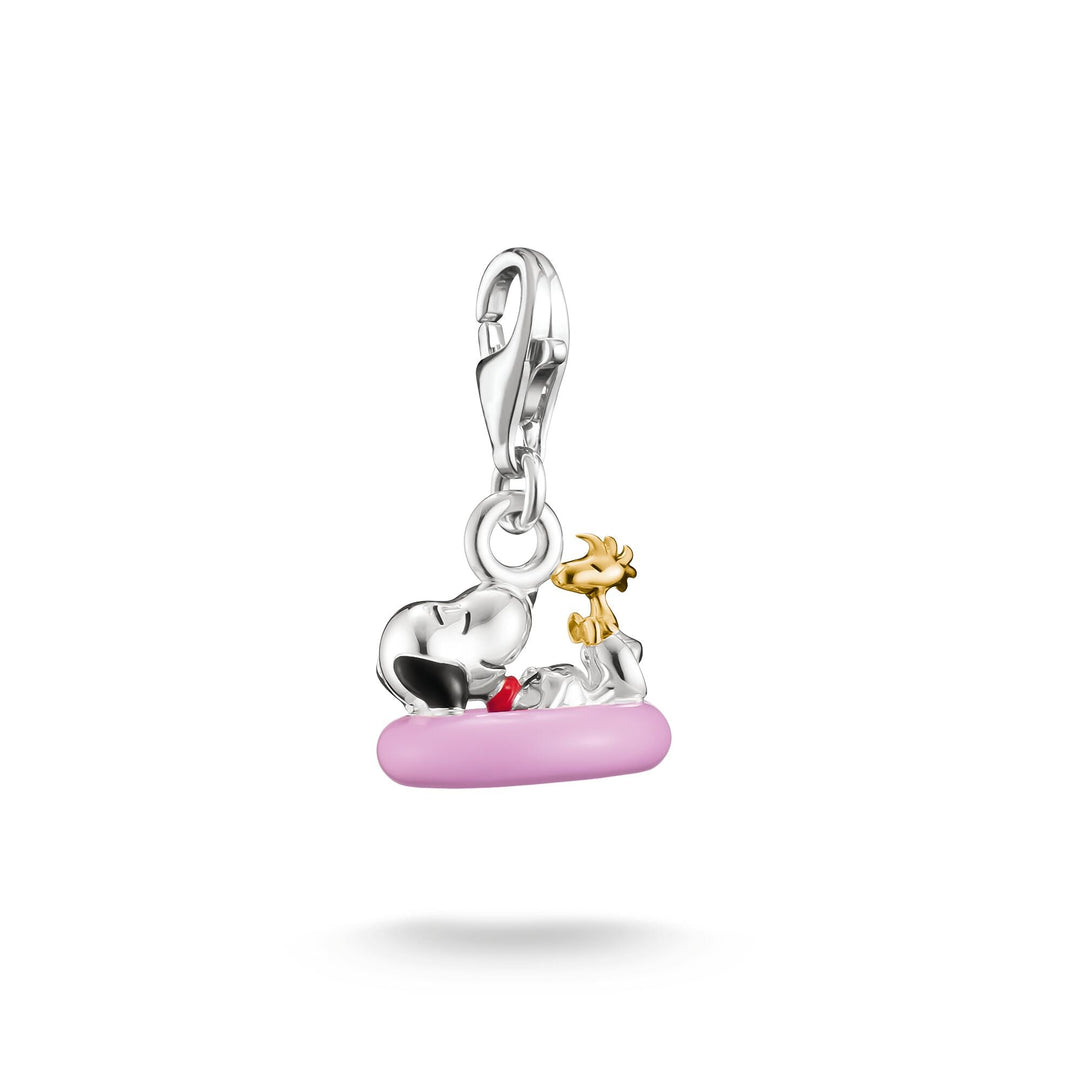 Original Charm Snoopy and Woodstock with Swim Ring | Jewellery Boutique Australia
