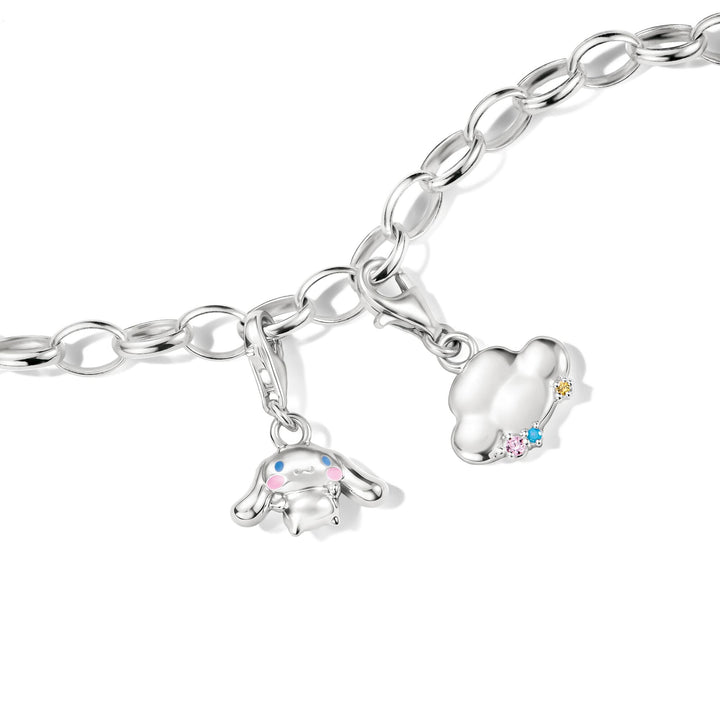 THOMAS SABO Hello Kitty Cinnamoroll Charm, Silver-Plated