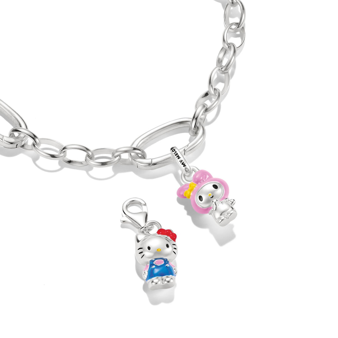 THOMAS SABO Hello Kitty Charm, Silver-Plated