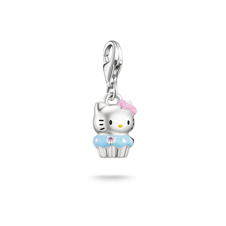 THOMAS SABO Hello Kitty Muffin Charm, Silver-Plated