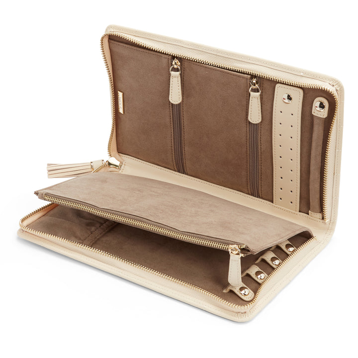Wolf Caroline Large Jewellery Portfolio  Ivory