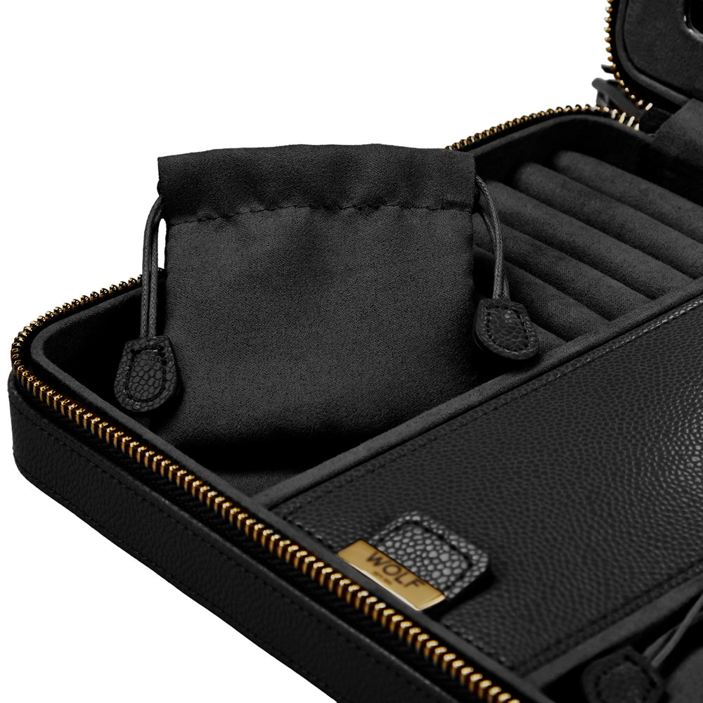 Lauren Large Zip Case Black