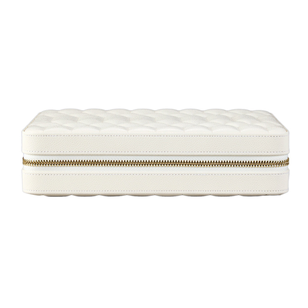 Lauren Large Zip Case Ivory