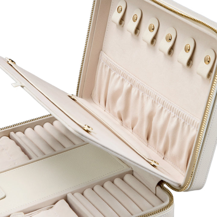 Lauren Large Zip Case Ivory