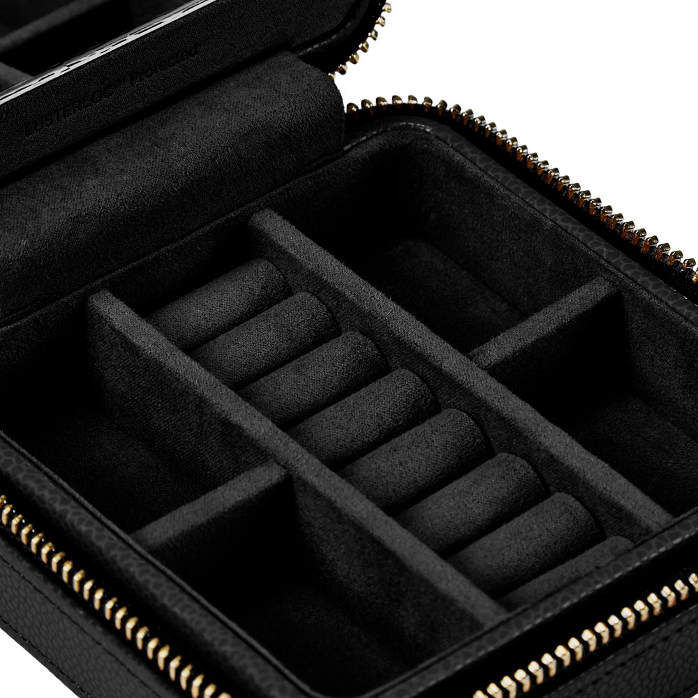 Lauren Zip Travel Case Black