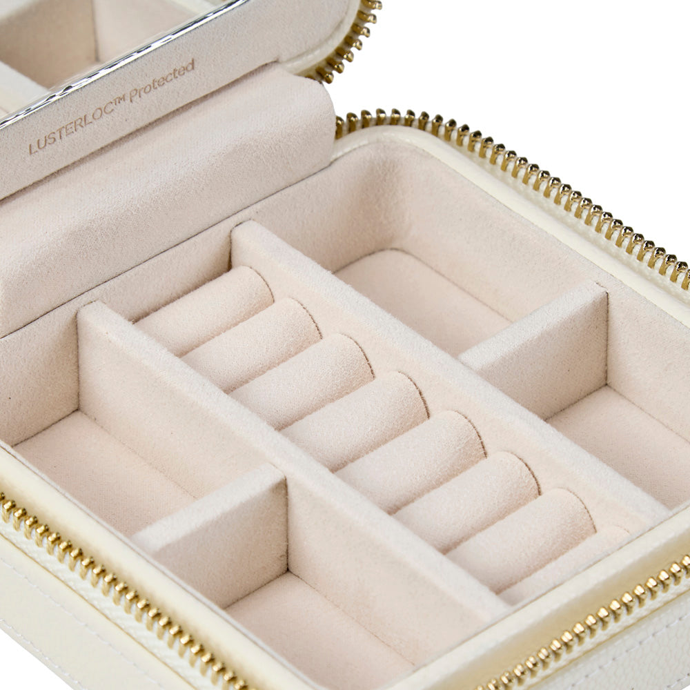 Lauren Zip Travel Case Ivory