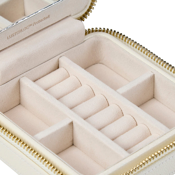 Lauren Zip Travel Case Ivory