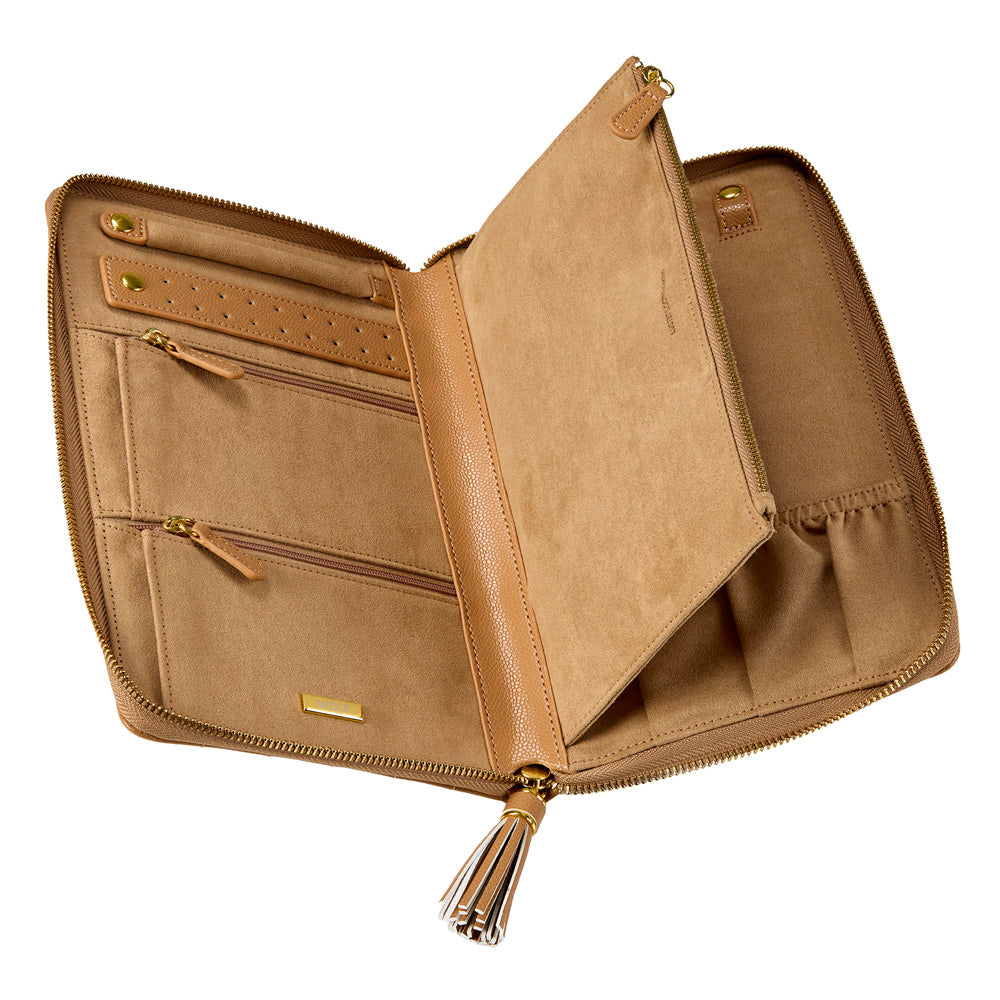 Lauren Large Portfolio Caramel