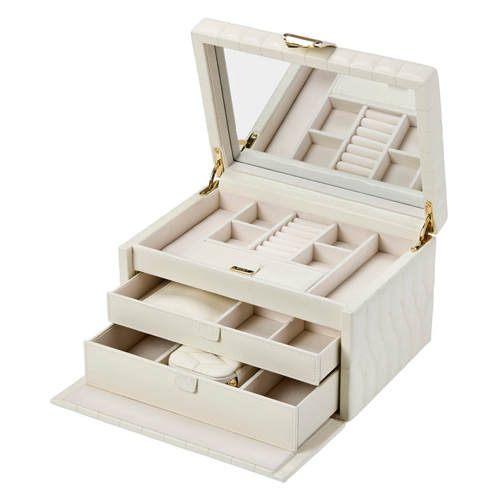 Lauren Medium jewellery Box Ivory