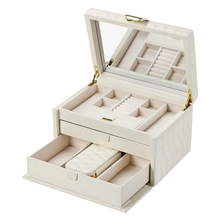 Lauren Medium jewellery Box Ivory
