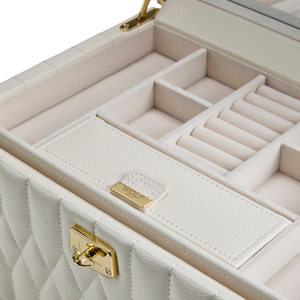 Lauren Medium jewellery Box Ivory