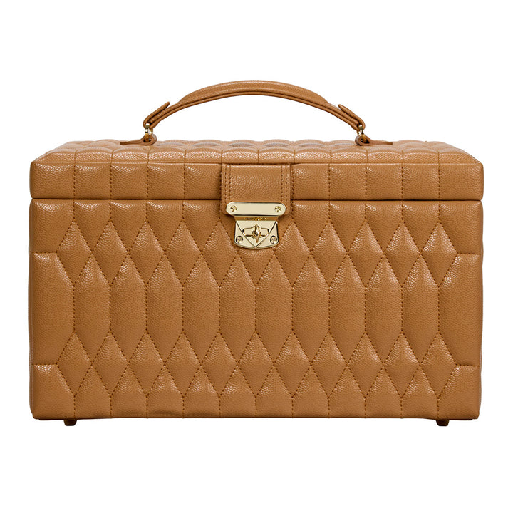 Lauren Large jewellery Box Caramel