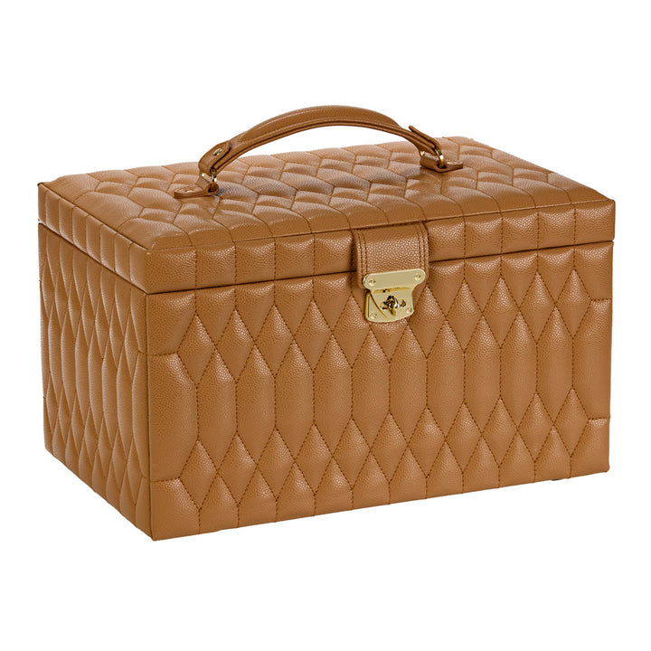 Lauren Large jewellery Box Caramel