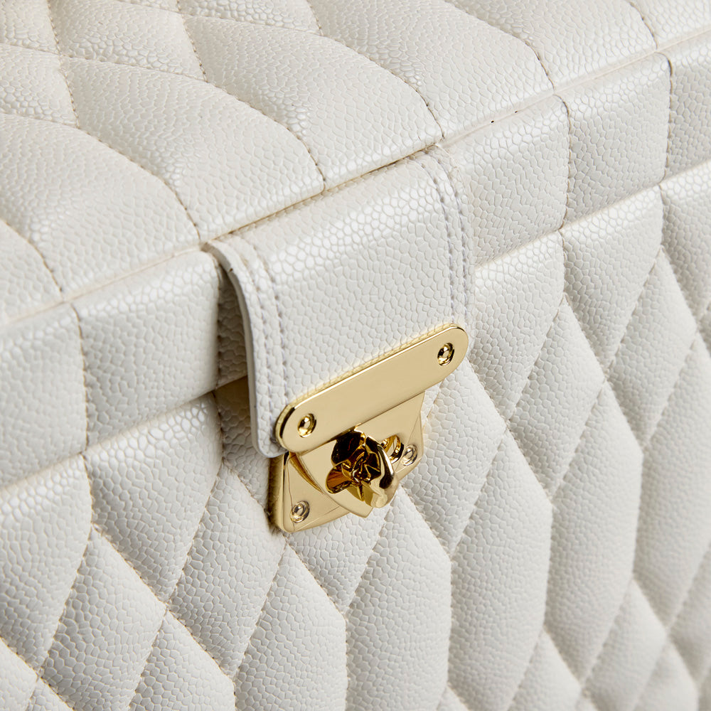Lauren Large jewellery Box Ivory