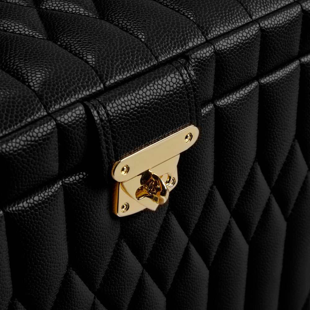 Lauren Extra Large jewellery Box Black