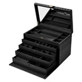 Lauren Extra Large jewellery Box Black