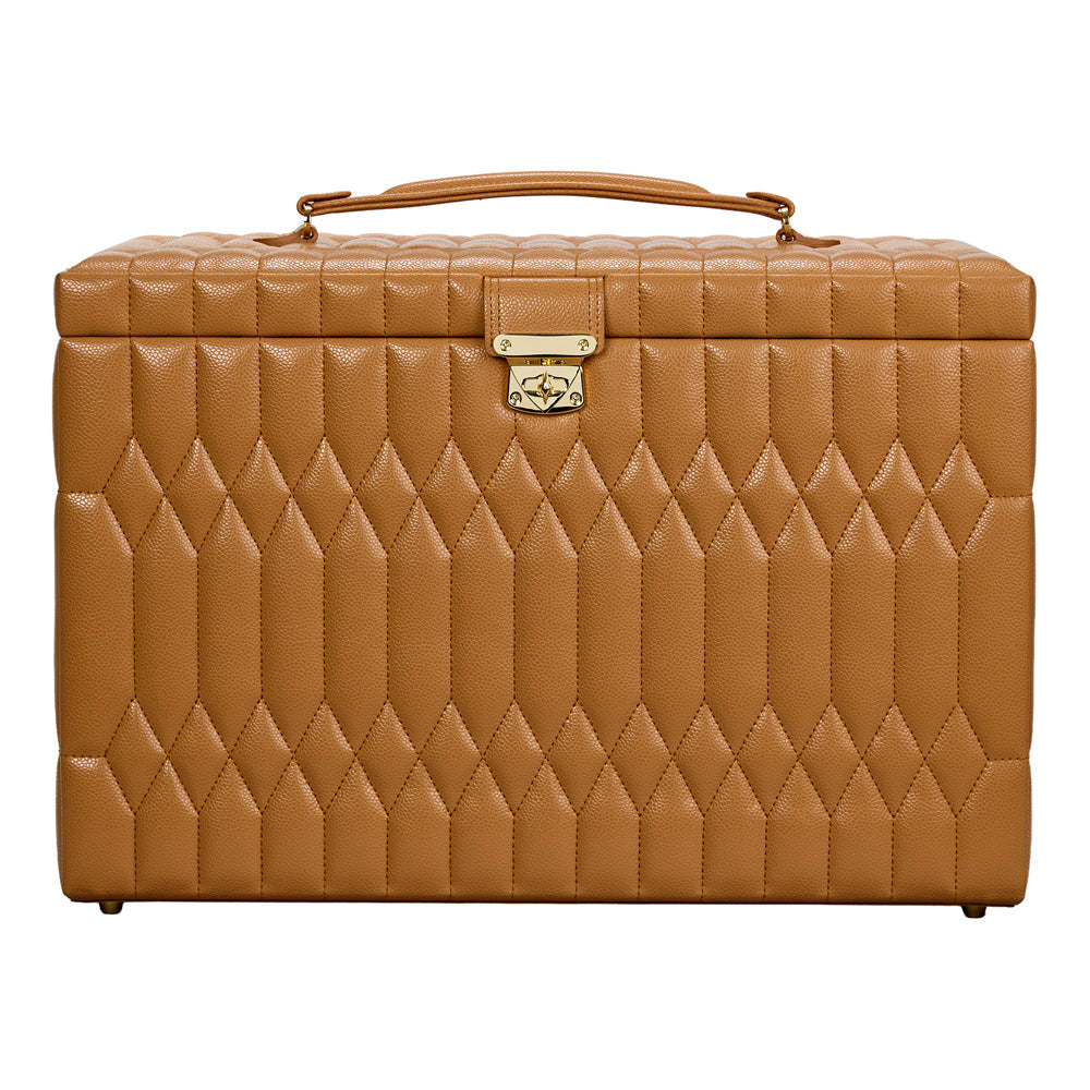 Lauren Extra Large jewellery Box Caramel