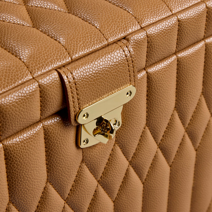 Lauren Extra Large jewellery Box Caramel