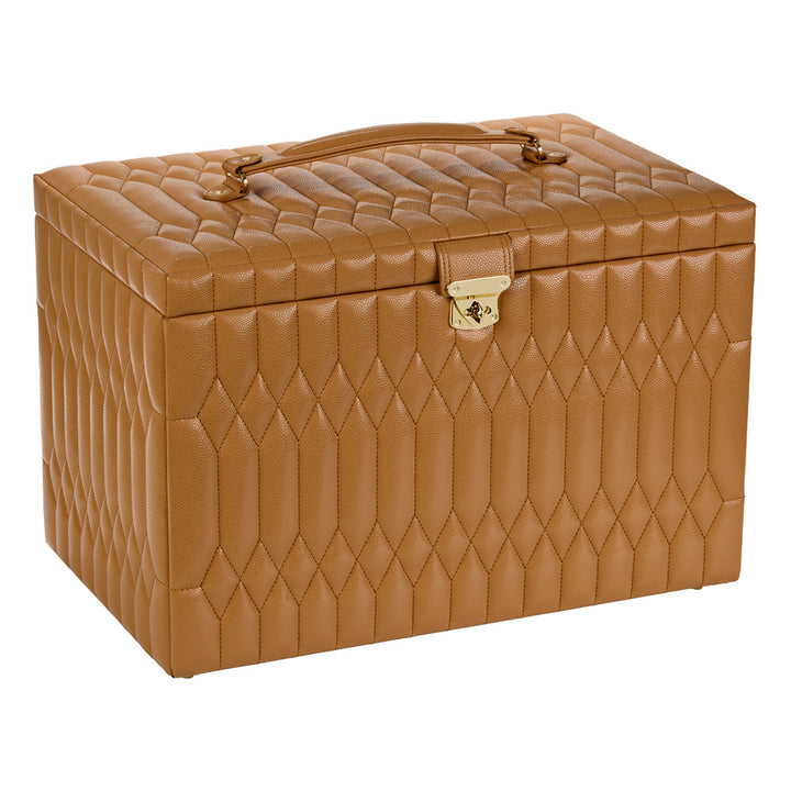 Lauren Extra Large jewellery Box Caramel