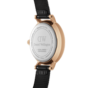 Daniel Wellington Petite 24 Pressed Ashfield Rose Gold & Black Watch