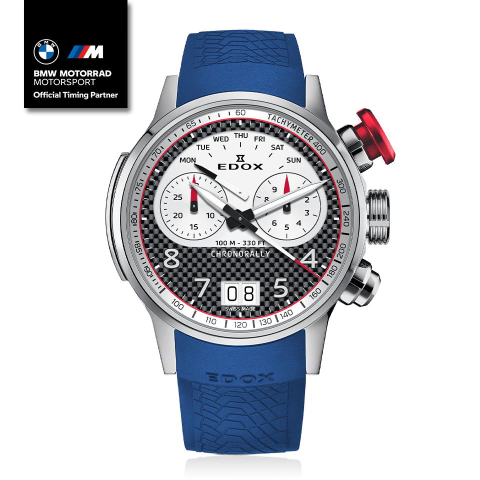 Edox Chronorally Chronograph Set