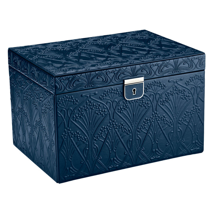 WOLF x Liberty Large Jewellery Box - Navy