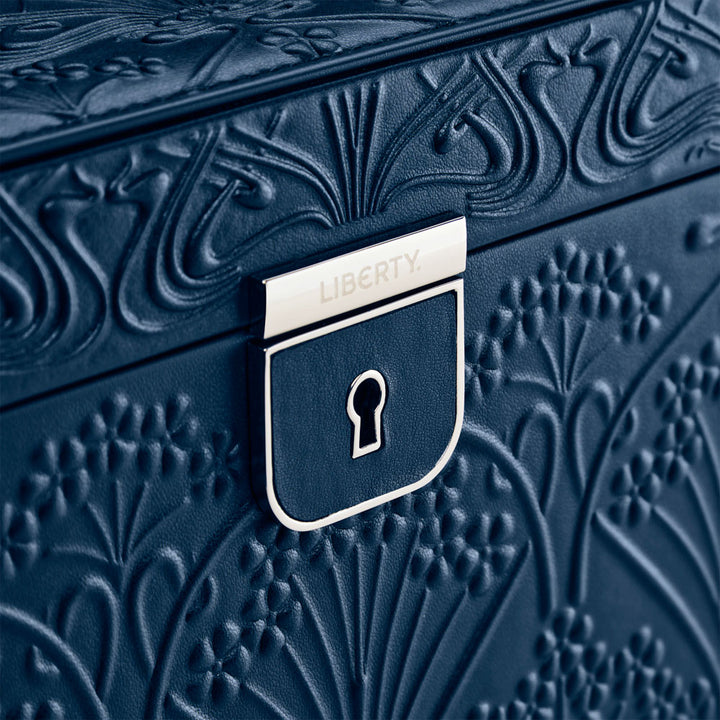 WOLF x Liberty Large Jewellery Box - Navy