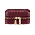 x Liberty Small Travel Zip Case - Burgundy