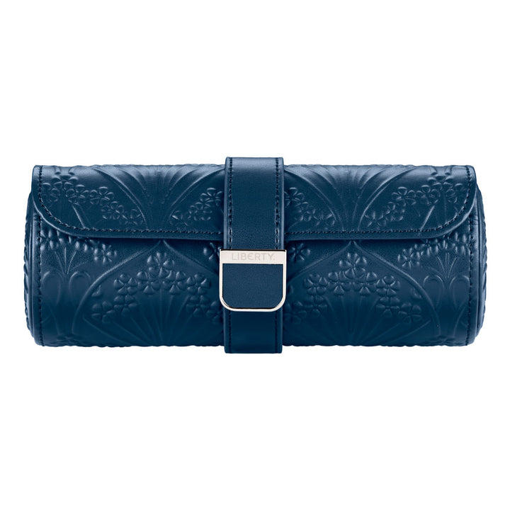 WOLF x Liberty Triple Watch Roll - Navy