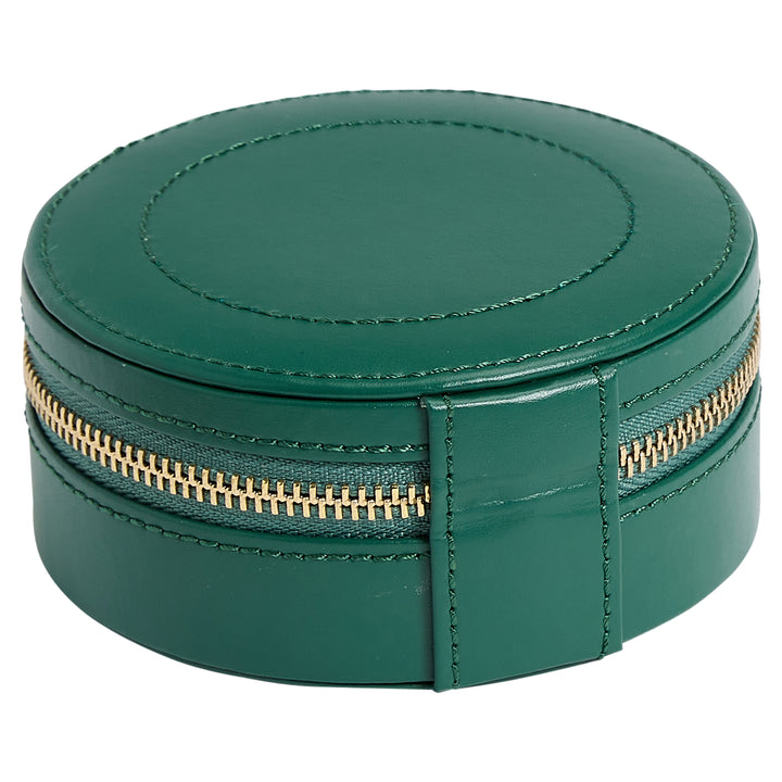 Wolf Sophia Mini Round Zip Case Forest Green