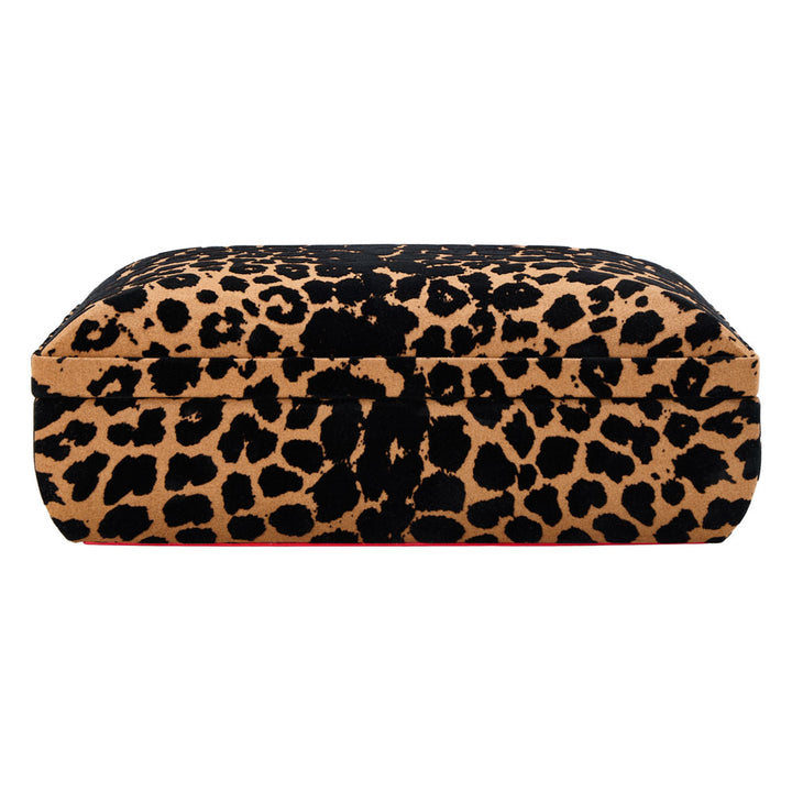 WOLF Savanna Leopard Print Medium Jewellery Box