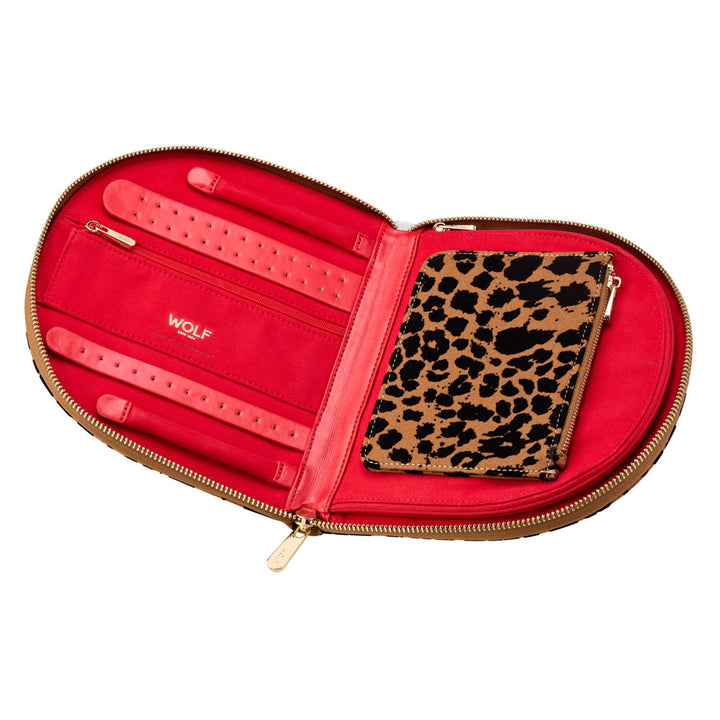 WOLF Savanna Leopard Print Jewellery Portfolio