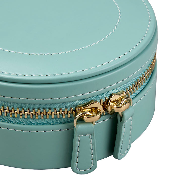 WOLF Sophia Round Zip Case Jade Fruit Botanical