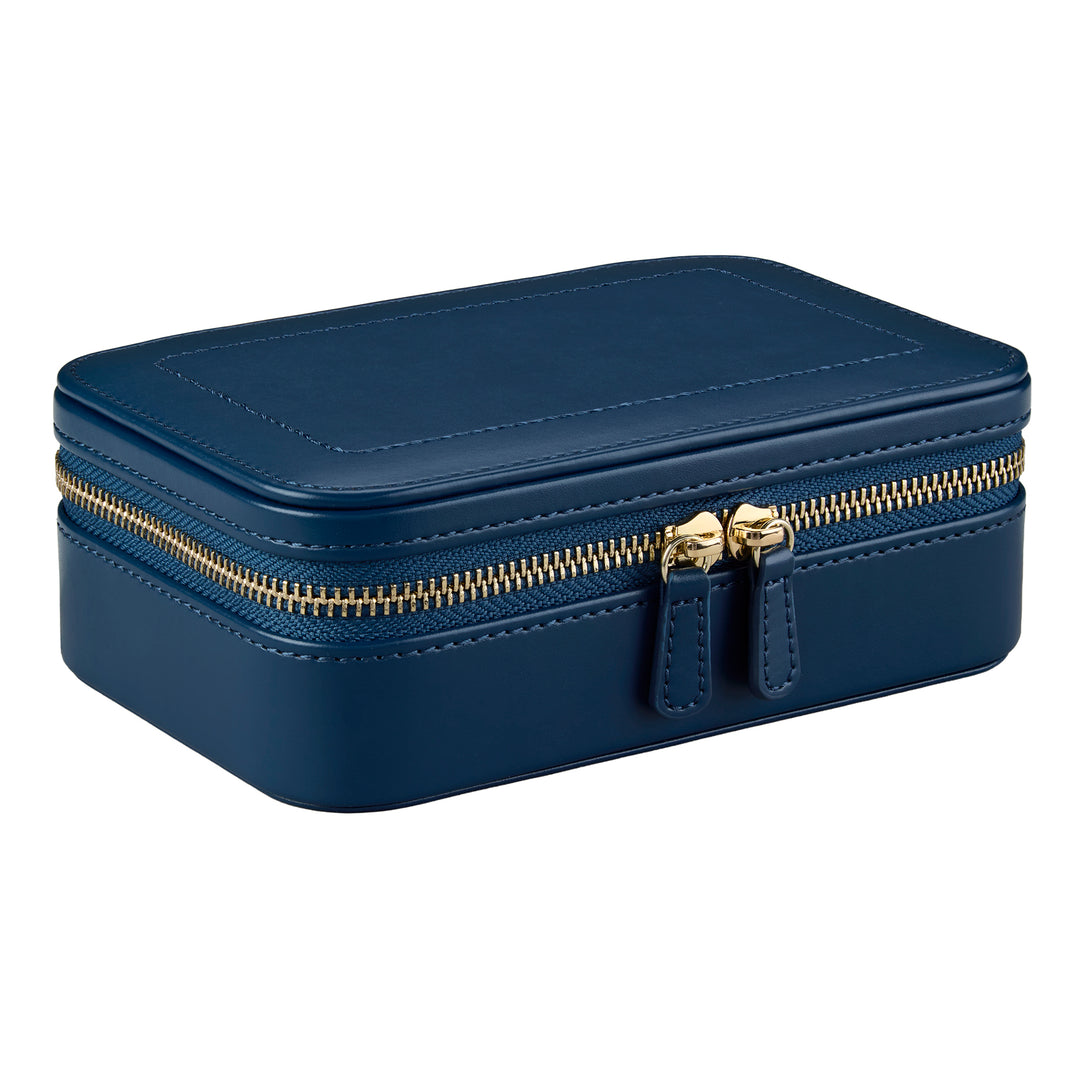 WOLF Sophia Travel Zip Case Indigo Fruit Botanical