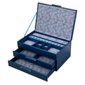WOLF Sophia Jewellery Box with Drawers Indigo Fruit Botanical