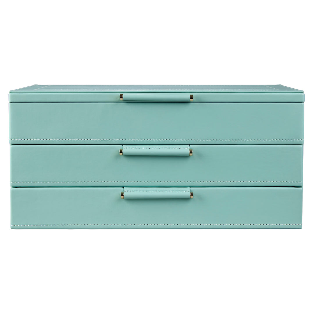 WOLF Sophia Jewellery Box with Drawers Jade Fruit Botanical