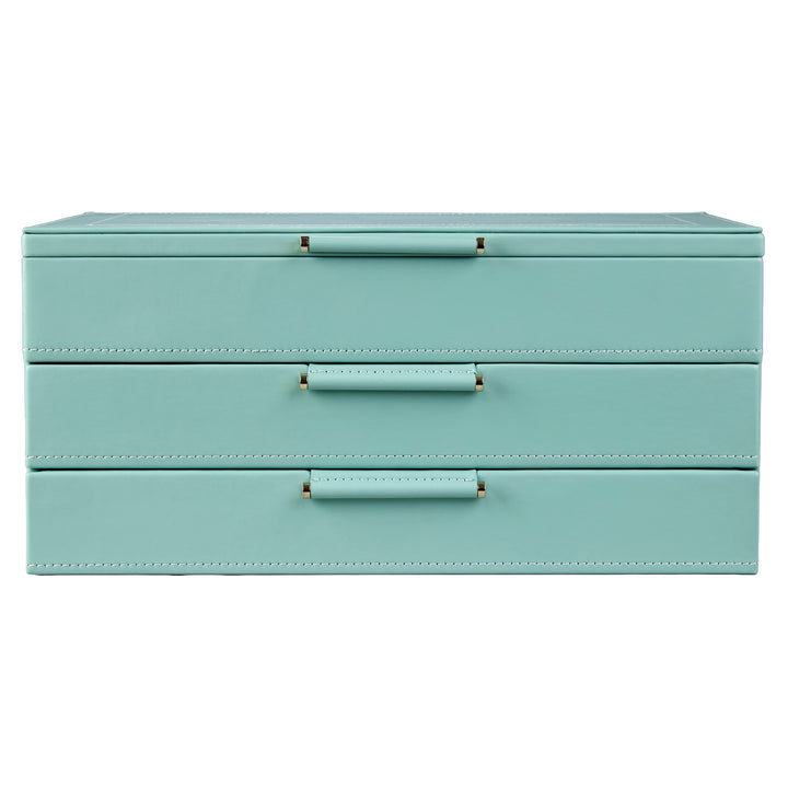 WOLF Sophia Jewellery Box with Drawers Jade Fruit Botanical